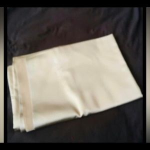 Off White/Cream Colour Satin Fabric